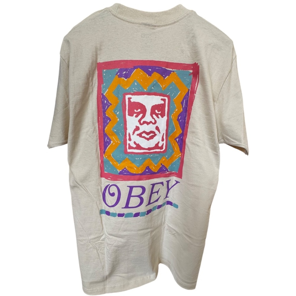 OBEY THROWBACK GRAPHIC TEE Unisex  NWT - Picture 3 of 8